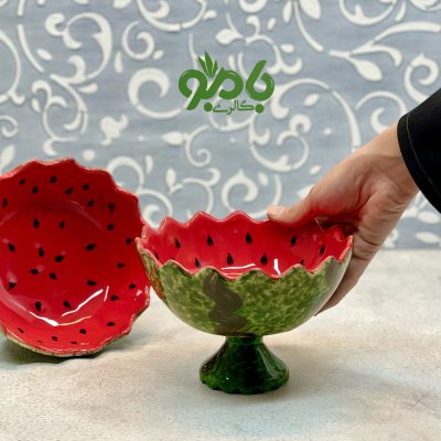 کاسه آجیل پایه دار یلدا