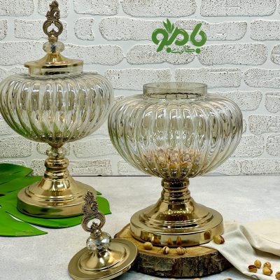 شکلات خوری راه راه پایه فلزی